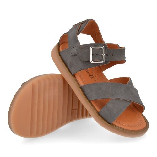 Romagnoli sandalen grijs Jongens ( - grijs sandaaltje4361R058) - Junior Steps