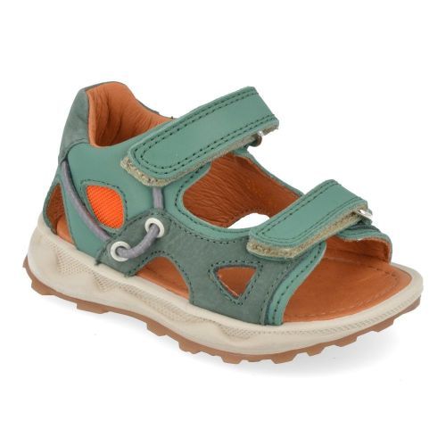 Romagnoli sandalen groen Jongens ( - groen sandaaltje4392R061) - Junior Steps