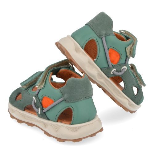 Romagnoli sandalen groen Jongens ( - groen sandaaltje4392R061) - Junior Steps