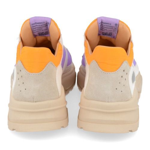 Rondinella sneakers paars Meisjes ( - paars oranje sneaker 11995V) - Junior Steps